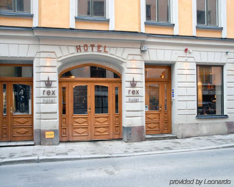 Rex Hotel Stockholm Exteriör bild